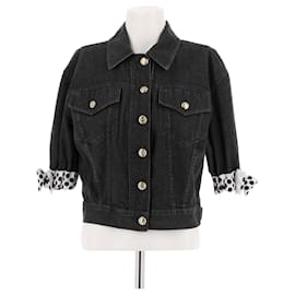 Autre Marque-Non Signé / Unsigned jackets T.IT 42 Denim - Jeans-Black