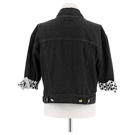 Autre Marque-Non Signé / Unsigned jackets T.IT 42 Denim - Jeans-Black