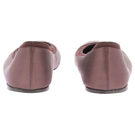 Autre Marque-Loulou studio ballet flats T.EU 38 Leather-Dark red