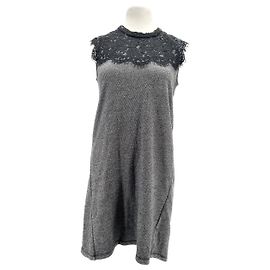 Vestido Sea New York T.Internacional XS Algodón Gris