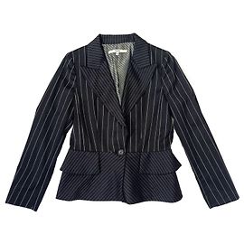 Gray pinstriped jacket Gianfranco Ferré Grey