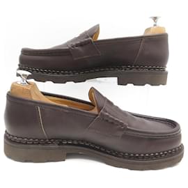 Paraboot-NINE PARABOOT REIMS 099413 LOAFERS 8 42 IN LEATHER SHOES-Brown