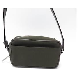 Jacquemus-NINE JACQUEMUS LE BANETO KHAKI CANVAS SHOULDER BAG HANDBAG PURSE-Khaki