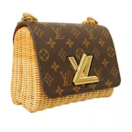 Louis Vuitton-Louis Vuitton Monogram Twist PM Shoulder Bag-Brown
