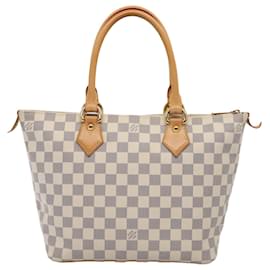 Louis Vuitton-LOUIS VUITTON Damier Azur Saleya PM Tote Bag N51186 LV Auth 88918A-Other