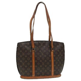 LOUIS VUITTON Bolsa Tote Babylone Monogram M51102 LV Auth 89218 Monograma