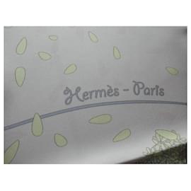 Hermès-Hermès square with box-Green