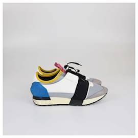 Balenciaga-BALENCIAGA Trainers T.EU 37 Leather-Multiple colors