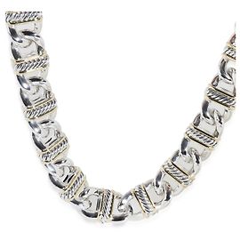 Collar Madison Link de David Yurman en oro amarillo de 18 quilates y plata esterlina Otro