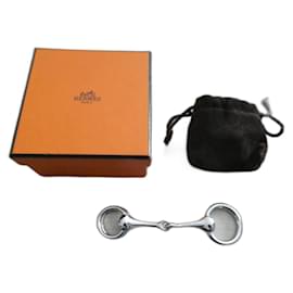 Hermès-Hermès loop buckle to tie a scarf around the waist-Silver hardware