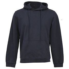Prada Basic Hoodie-Jacke aus Baumwolle in Marineblau Blau Marineblau