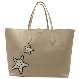 Bolsa Tote Rochas em couro bege Marrom Bege