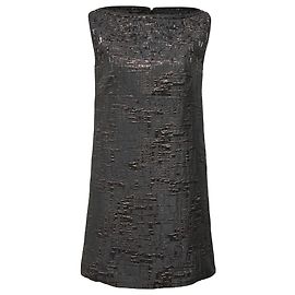 Robe shift mini embellie en polyester noir Dsquared2 Noir