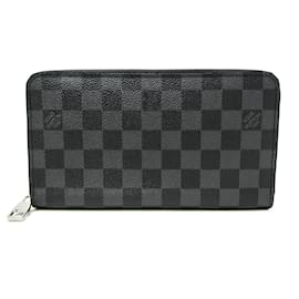 Louis Vuitton-Louis Vuitton Damier Graphite Zippy Organizer-Damier ebene