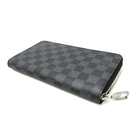 Louis Vuitton-Louis Vuitton Damier Graphite Zippy Organizer-Damier ebene