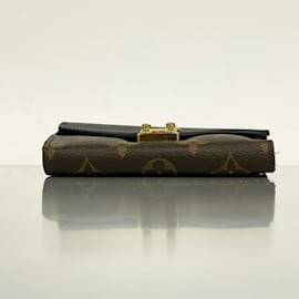 Louis Vuitton-Louis Vuitton Tri-fold Wallet-Brown,Black