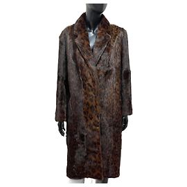 Tom Ford Fur Coat Brown Brown