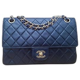 Chanel Black Leather Handbag Black