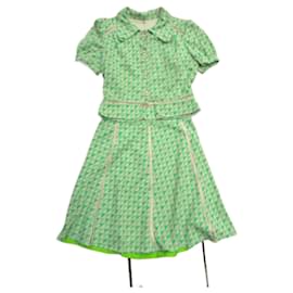Autre Marque-Skirt suit-Light green