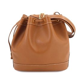 Hermès Borsa a spalla GM Hermes Market Marrone D'oro