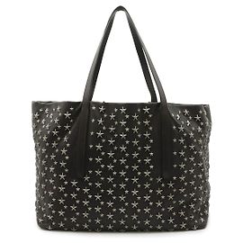 Bolsa tote de couro PIMLICO da Jimmy Choo Marrom