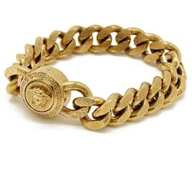 Versace-Versace Medusa Chain Bracelet GP Gold DG06996-DTMT-Golden