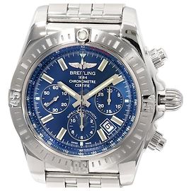 Orologio Chronomat Breitling con quadrante blu AB0115 Blu