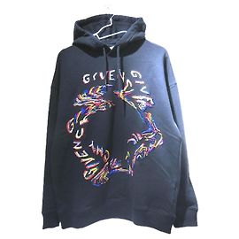 Hoodie noir Givenchy avec broderie de perles Autre