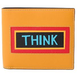 Fendi Leather Folding Wallet 7M0169 Black
