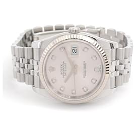 Rolex-Rolex Datejust Silver Dial Automatic Watch 116234G-Silvery