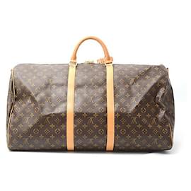 Louis Vuitton-Louis Vuitton Keepall Bandouliere Monogram Boston Bag-Brown