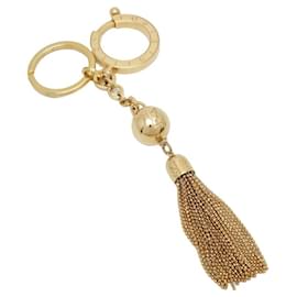 Louis Vuitton-Louis Vuitton Gold Metal Keychain M65997-Golden