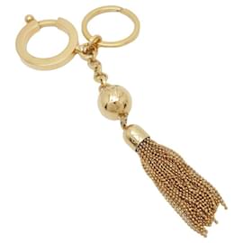 Louis Vuitton-Louis Vuitton Gold Metal Keychain M65997-Golden