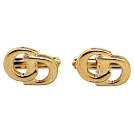 Gemelli con logo CD Dior D'oro