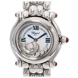 Chopard Happy Sport Dolphin Quartz Watch White