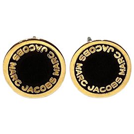 Orecchini con logo classico Marc Jacobs D'oro