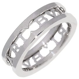 Autre Marque Bvlgari B.zero1 Au750 White Gold Ring Size 53 White