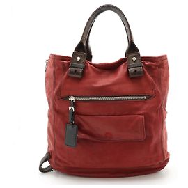 Chloé Bolsa tote de couro Chloe Bon Voyage Marrom
