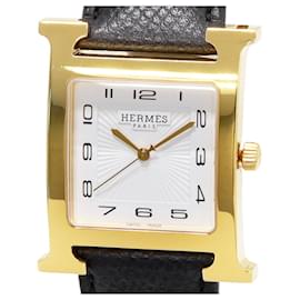 Hermès-Hermes H Watch Quartz HH1.801-Black