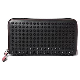 Christian Louboutin-Christian Louboutin Panettone Zipped Long Wallet-Black