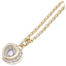 Collier en cœur Happy Diamond Chopard K18YG Doré