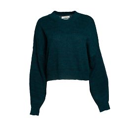 Isabel Marant Etoile Isabel Marant Étoile, pull court en tricot pétrole Vert