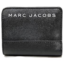 Marc Jacobs Leather Bifold Wallet M0015163 Black