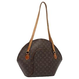 Louis Vuitton-LOUIS VUITTON Monogram Ellipse Shopping Shoulder Bag M51128 LV Auth 89513-Monogram