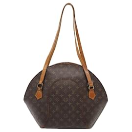 Louis Vuitton-LOUIS VUITTON Monogram Ellipse Shopping Shoulder Bag M51128 LV Auth 89513-Monogram