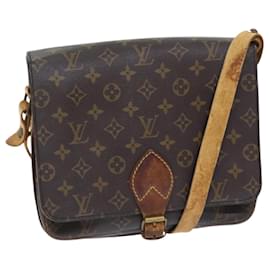 Louis Vuitton-LOUIS VUITTON Monogram Cartouchiere MM Shoulder Bag M51253 LV Auth yk14704-Monogram