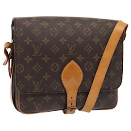 Louis Vuitton-LOUIS VUITTON Monogram Cartouchiere GM Shoulder Bag M51252 LV Auth 88991-Monogram