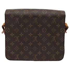 Louis Vuitton-LOUIS VUITTON Monogram Cartouchiere GM Shoulder Bag M51252 LV Auth 88991-Monogram