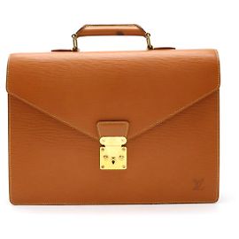 Louis Vuitton Epi Pasta Executiva M54428 Dourado