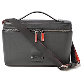 Christian Louboutin-Christian Louboutin 2way Handbag/Shoulder Bag Kypipouch Black Calf-Black